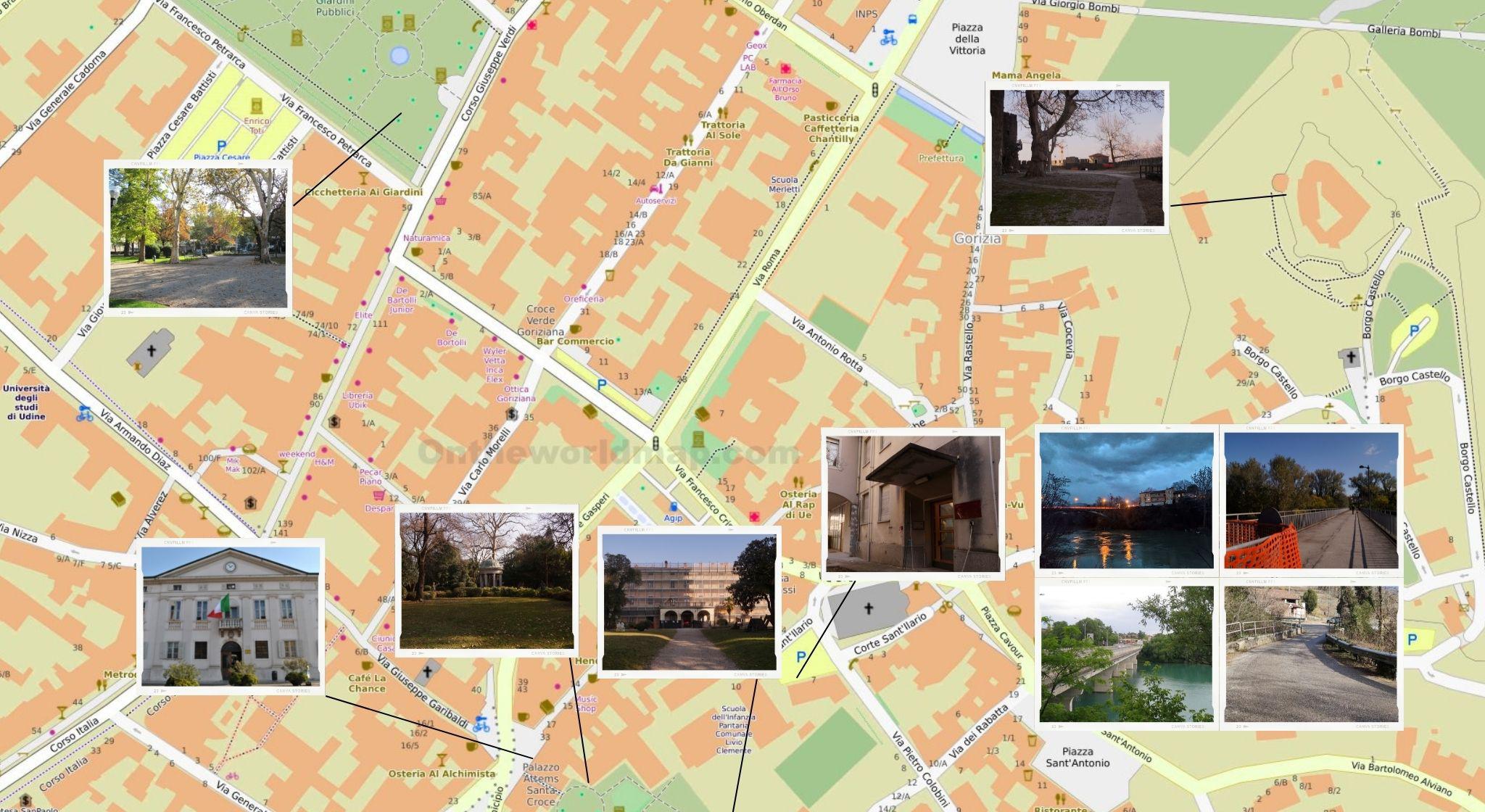 Immagine per La mappa delle opere di Gorizia nel Pnrr, in pole il Parco del Municipio